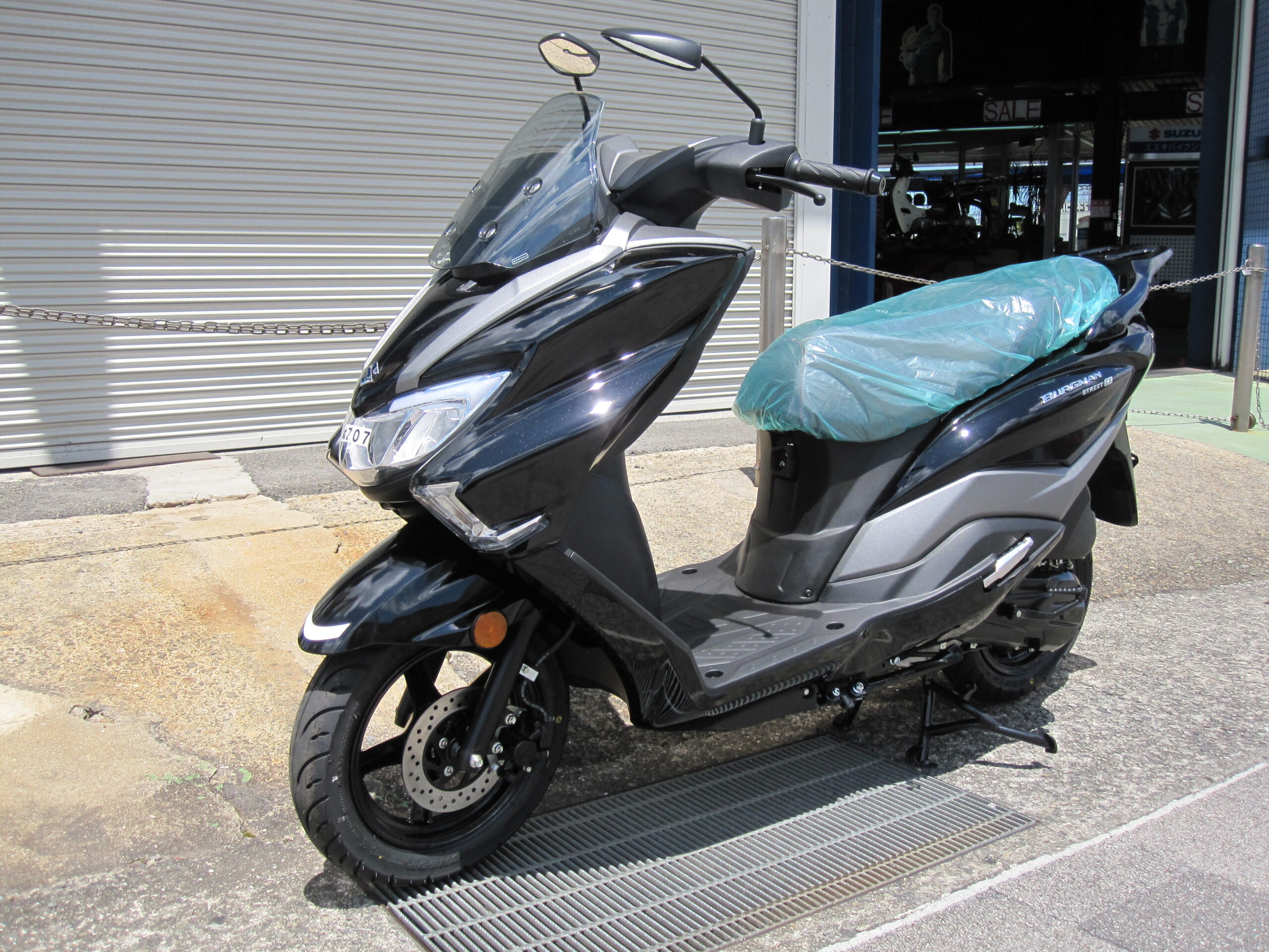 スズキ バーグマンストリート125 自賠責10年7月！ スズキ 新車